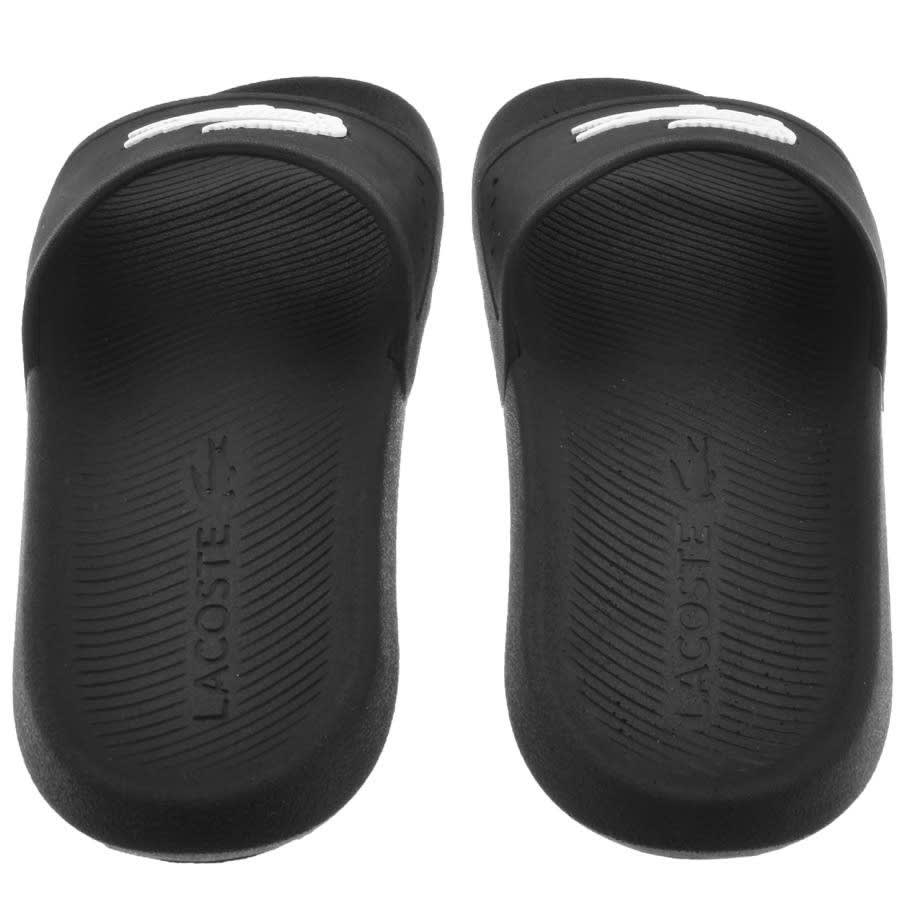 Alternative Image for ProductLacoste Croco Sliders Black3